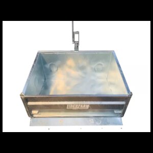 Benne 3 points galvanisée LIDERFARM 1m20 charge 600kg